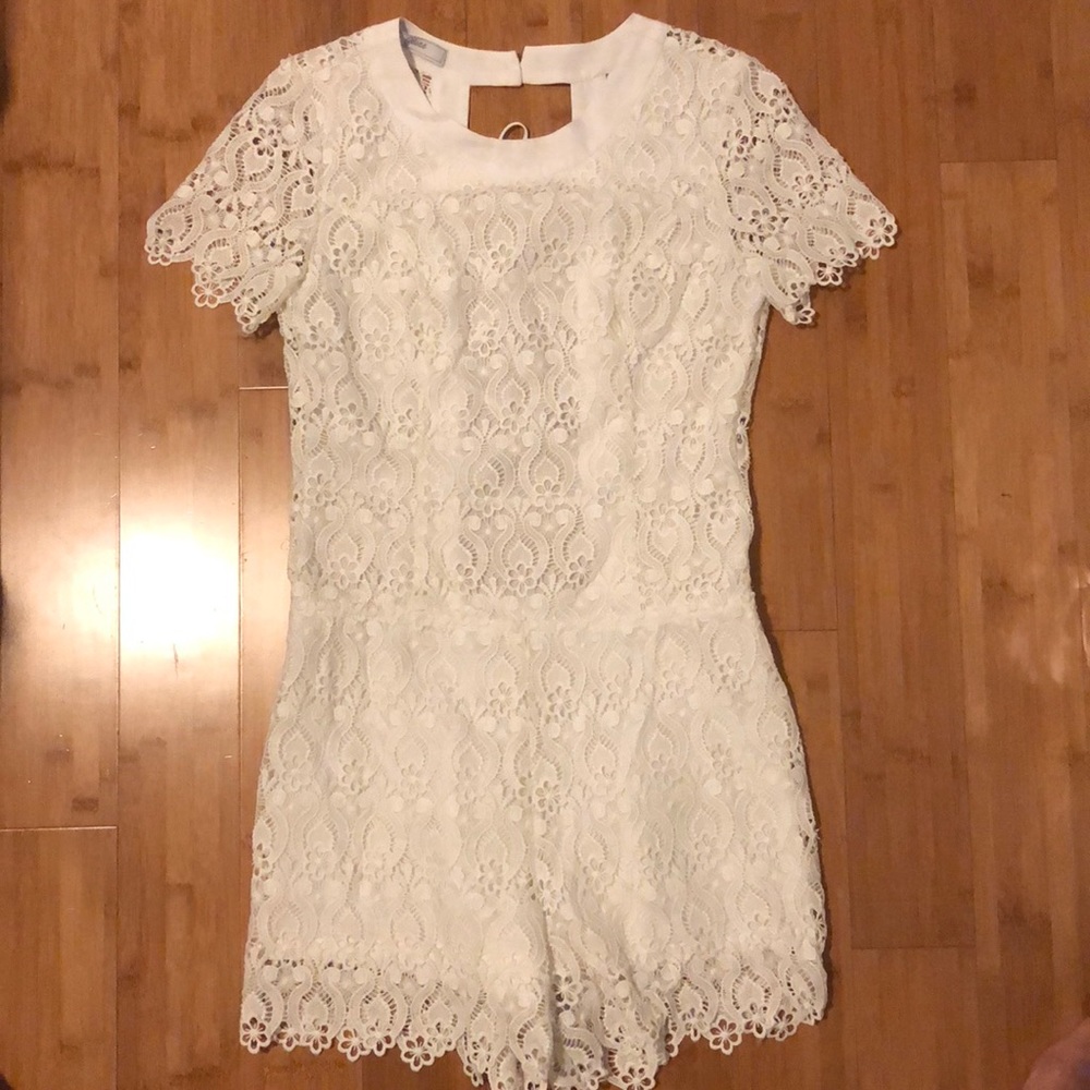 White romper